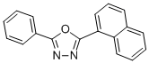 2-(1-NAPHTHYL)-5-PHENYL-1,3,4-OXADIAZOLE CAS#: 897-18-7