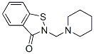 2-(1-piperidinylmethyl)-1,2-benzisothiazol-3(2H)-one CAS#: 84012-57-7