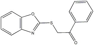 2-(1,3-benzoxazol-2-ylsulfanyl)-1-phenylethanone CAS#: 84589-30-0