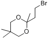 2-(2-BROMOETHYL)-2 5 5-TRIMETHYL-1 3- CAS#: 87842-52-2
