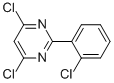 2-(2-CHLOROPHENYL)-4,6-DICHLOROPYRIMIDINE CAS#: 83217-16-7