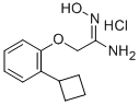 2-(2-Cyclobutylphenoxy)-N-hydroxyethanimidamide monohydrochloride CAS#: 81721-03-1