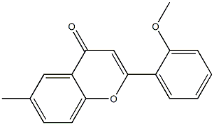 2-(2-METHOXYPHENYL)-6-METHYL-4H-1-BENZOPYRAN-4-ONE CAS#: 89112-85-6