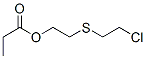 2-(2-chloroethylsulfanyl)ethyl propanoate CAS#: 89693-30-1