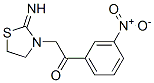 2-(2-iminothiazolidin-3-yl)-1-(3-nitrophenyl)ethan-1-one CAS#: 83846-64-4