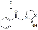 2-(2-iminothiazolidin-3-yl)-1-phenylethan-1-one monohydrochloride CAS#: 83846-65-5
