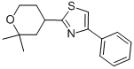 2-(2,2-Dimethyltetrahydro-2H-pyran-4-yl)-4-phenylthiazole CAS#: 84125-30-4