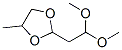 2-(2,2-dimethoxyethyl)-4-methyl-1,3-dioxolane CAS#: 85030-52-0