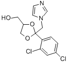 2-(2,4-DICHLOROPHENYL)-2-(1H-IMIDAZOL-1-YL METHYL)-1,3-DIOXOLANE-4-METHANOL CAS#: 84682-23-5