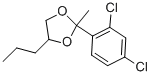2-(2,4-Dichlorophenyl)-2-methyl-4-propyl-1,3-dioxolane CAS#: 83833-32-3