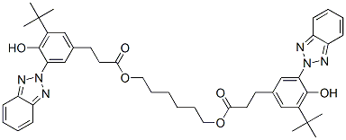 2-(2H-Benzotriazol-2-yl)-5-tert-butyl-4-hydroxyphenylpropionic acid 1,6-hex CAS#: 84268-08-6