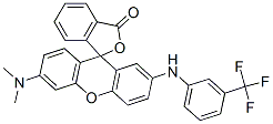 2'-[3-(Trifluoromethyl)anilino]-6'-(dimethylamino)spiro[phthalide-3,9'-[9H]xanthene] CAS#: 88430-10-8