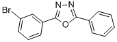 2-(3-bromophenyl)-5-phenyl-1,3,4-oxadiazole CAS#: 83817-44-1