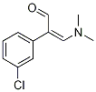 2-(3-chlorophenyl)-3-(dimethylamino)acrylaldehyde CAS#: 86723-63-9