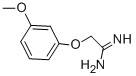2-(3-methoxyphenoxy)ethanimidamide CAS#: 806634-36-6