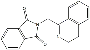 2-((3,4-dihydroisoquinolin-1-yl)methyl)isoindoline-1,3-dione CAS#: 88422-83-7