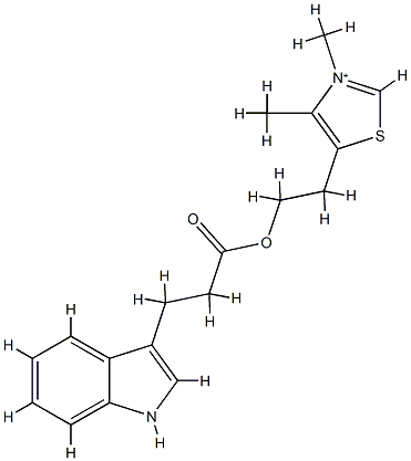 2-(3,4-dimethylthiazolium)ethyl indole-3-propionate CAS#: 88285-69-2