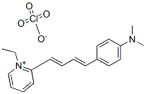 2-(4-(4-(DIMETHYLAMINO)PHENYL)-1,3-BUTADIENYL)-1-ETHYLPYRIDINIUM PERCHLORATE CAS#: 89846-19-5