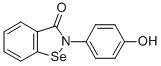 2-(4-Hydroxyphenyl)-1,2-benzisoselenazol-3(2H)-one CAS#: 81744-01-6
