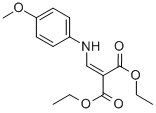 2-((4-METHOXYPHENYLAMINO)METHYLENE)MALONIC ACID DIETHYL ESTER CAS#: 83507-70-4