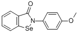 2-(4-Methoxyphenyl)-1,2-benzisoselenazol-3(2H)-one CAS#: 81743-91-1