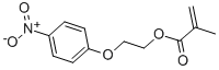 2-(4-NITROPHENOXY) ETHYL METHACRYLATE CAS#: 88613-26-7