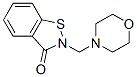 2-(4-morpholinylmethyl)-1,2-benzisothiazol-3(2H)-one CAS#: 84012-54-4