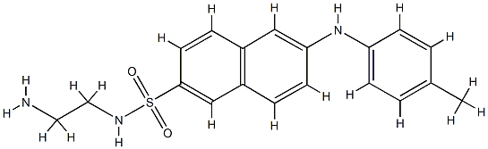 2-4-toluidinylnaphthalene-6-(N-beta-ethylamine)sulfonamide CAS#: 89992-14-3