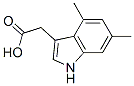 2-(4,6-dimethyl-1H-indol-3-yl)acetic acid CAS#: 88611-91-0