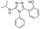 2-(5-((1-Methylethyl)amino)-4-phenyl-4H-1,2,4-triazol-3-yl)phenol CAS#: 82619-88-3