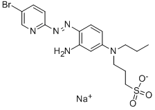 2-(5-BROMOPYRIDYLAZO)-5-(N-PROPYL-N-SULF OPROPYLAMI CAS#: 87035-60-7