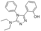 2-(5-(Diethylamino)-4-phenyl-4H-1,2,4-triazol-3-yl)phenol CAS#: 82619-87-2