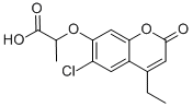 2-(6-CHLORO-4-ETHYL-2-OXO-2H-CHROMEN-7-YLOXY)-PROPIONIC ACID CAS#: 840479-48-3