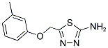 2-AMINO-5-(3-METHYLPHENOXY) METHYL-1,3,4-THIADIAZOLE CAS#: 84138-76-1