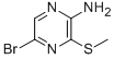 2-AMINO-5-BROMO-3-METHYLTHIOPYRAZINE CAS#: 87444-38-0