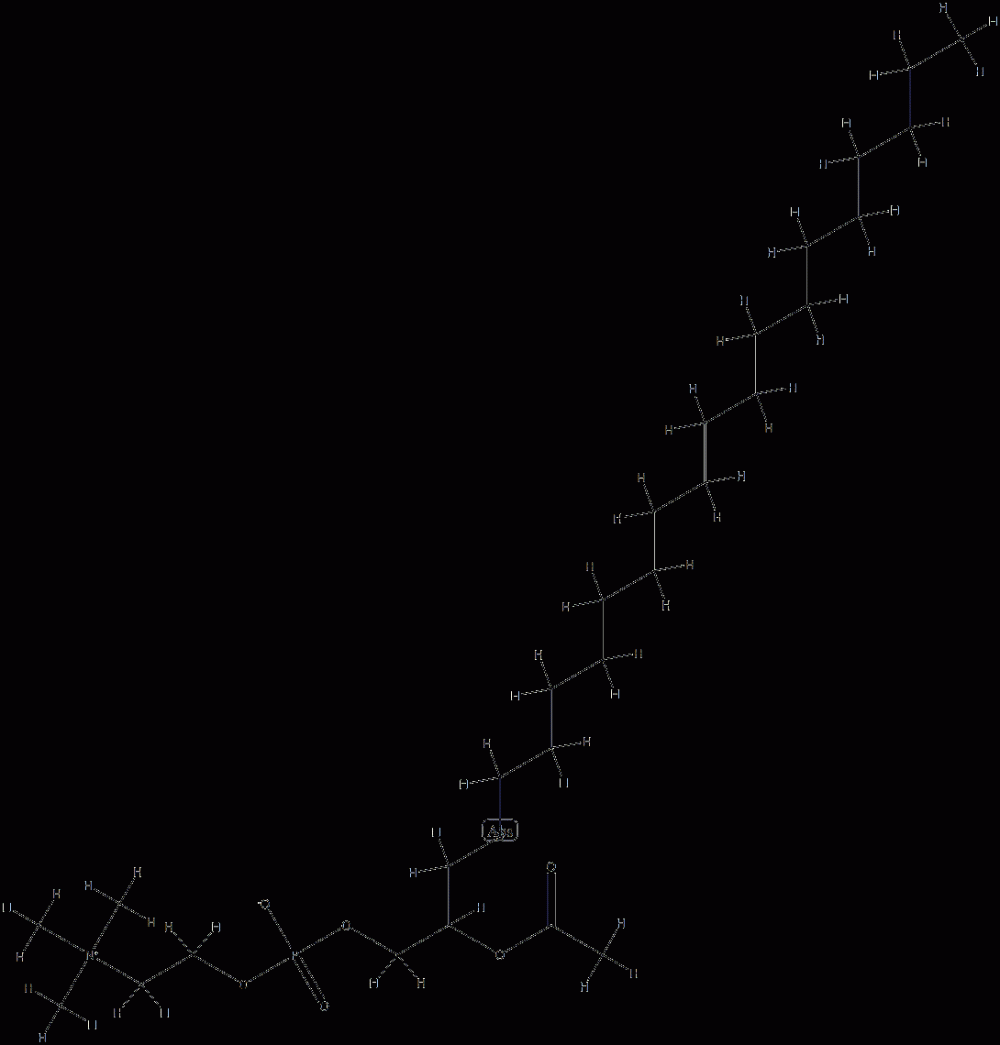 2-Acetyl-S-octadecyl-1-thioglycero-3-phosphocholine CAS#: 89314-81-8