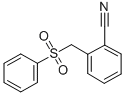 2-(BENZENESULFONYLMETHYL)BENZONITRILE CAS#: 82651-72-7