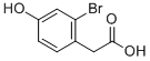 2-BROMO-4-HYDROXYPHENYLACETIC ACID CAS#: 88491-44-5