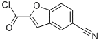 2-Benzofurancarbonyl chloride, 5-cyano- (9CI) CAS#: 84102-83-0