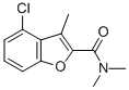 2-Benzofurancarboxamide, 4-chloro-N,N,3-trimethyl- CAS#: 81718-69-6