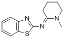 2-Benzothiazolamine, N-(1-methyl-2-piperidinylidene)- CAS#: 84859-09-6