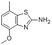 2-Benzothiazolamine,4-methoxy-7-methyl-(9CI) CAS#: 88686-30-0