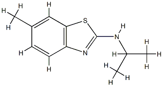2-Benzothiazolamine,6-methyl-N-(1-methylethyl)-(9CI) CAS#: 85063-63-4