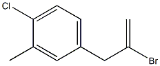 2-Bromo-3-(4-chloro-3-methylphenyl)prop-1-ene CAS#: 842140-31-2