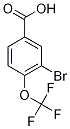 2-Bromo-4-carboxy-alpha,alpha,alpha-trifluoroanisole CAS#: 85373-96-2