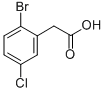 2-Bromo-5-chlorophenylacetic acid CAS#: 81682-38-4