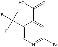 2-Bromo-5-(trifluoromethyl)isonicotinic acid CAS#: 823222-03-3