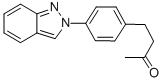 2-Butanone, 4-(4-(2H-indazol-2-yl)phenyl)- CAS#: 81265-77-2