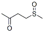 2-Butanone, 4-(methylsulfinyl)- (7CI) CAS#: 89280-53-5
