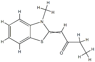 2-Butanone,1-(3-methyl-2(3H)-benzothiazolylidene)-(4CI) CAS#: 800377-16-6